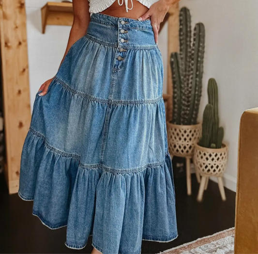 Denim Skirt