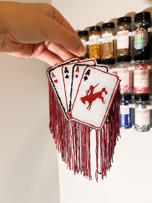 Cards with fringe freshie